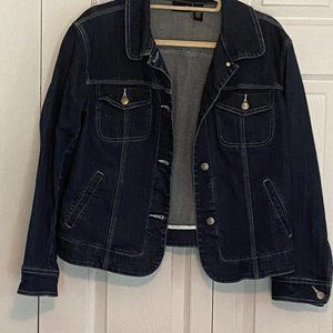 Chico's Denim Jacket (Size 1)